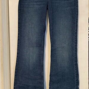 Wrangler Dark Blue Flare Women's Jeans